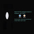 MECCANIXITY Magnetic Stirrer Mixer Stir Bar Rod 40mm x 15mm Olive Shape PTFE Coating Magnet White, 4 Pcs