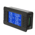 Oumefar PZEM-022 LCD Digital Display Power Energy Panel, Digital AC KWh Tester Volt Amp Meter