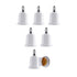 YCSSSD E12 to E26 Adapter Chandelier Light Socket Converter, Candelabra E12 to Medium