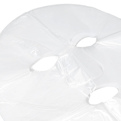 100pcs DIY Facial Mask Preservative Film Disposable Facial Paper Sheet Facial Mask Prevent Evaporation Retention Spa