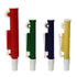 ULAB Scientific Pipette Pumps Set of 4: 2ml Blue, 5ml Yellow, 10ml Green, 25ml Red, Fit Plastic or Glass