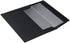 JAM PAPER A7 Foil Lined Invitation Envelopes - 5 1/4 x 7 1/4, Black Linen with Silver Foil, 50/Pack