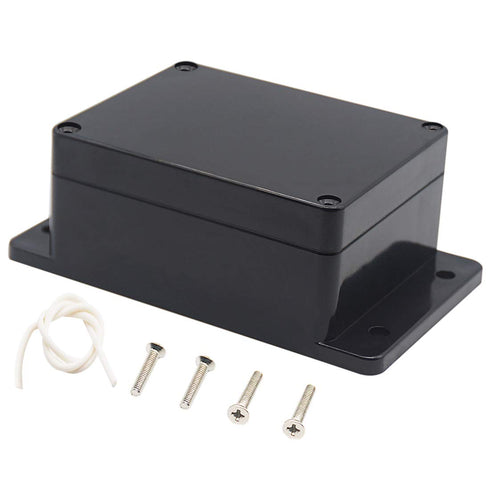 Zulkit Junction Box, Universal Electrical Boxes Project Enclosure, ABS Plastic Dustproof Waterproof IP65 with Fixed