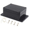 Zulkit Junction Box, ABS Plastic Dustproof Waterproof IP65 Universal Electrical Boxes, 4.5 x 3.5 x 2.2 Inch (Pack of 1)
