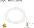 Pack 6 MECCANIXITY Pull Cord for Ceiling Switch, Light Pull Cord String Ceiling Fan String with Connector Pull Chain