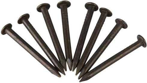 Wooden Nail Tiny Antique DIY Decorative Boxes Accessories, Mini Nail 1inch/25mm (Bronze, 100pcs)