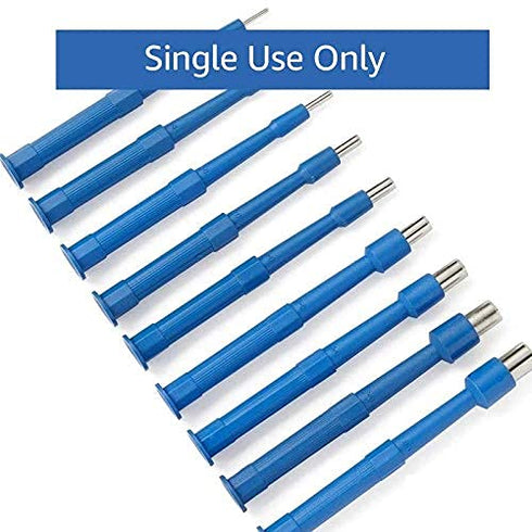 10 (3.5 MM) Box of Disposable Biopsy Punch, Sterile Biopsy Dermal Punch for Piercing, Stainless Steel Skin Piercing