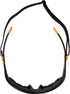 Klein Tools 60471 Safety Glasses, ANSI Z87.1+ Pro Full Frame Gasket Safety Glasses with Gray Lens, UV Protection