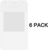 YOUOWO Clear Pocket Protectors, 6 Pack for Shirts, Lab Coats, Pants - Multi Purpose for Pen Leaks