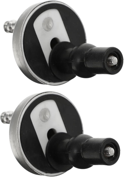 ARTIBETTER Toilet Seat Hinges Replacement Kit with Quick Release Fixings and Bolts