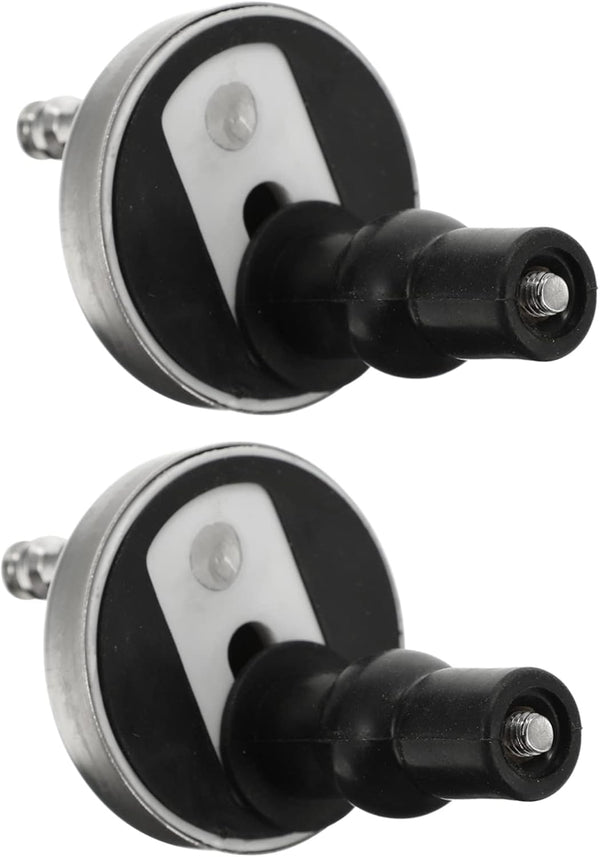 ARTIBETTER Toilet Seat Hinges Replacement Kit with Quick Release Fixings and Bolts