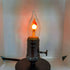 LED Flame Effect Light Bulb, E26 Flickering Candle Bulb, Crystal Clear, C35, 2 Pack for Edison Base