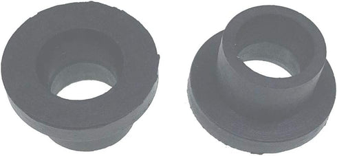 HORTIPOTS 1/2 Inch Top Hat Grommet, Pack of 25, Rubber Inside Diameter 12mm-13mm ID for Tubing