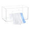uxcell Trash Bag Dispenser Roll Holder, Wall Mount Acrylic Garbage Bag Dispenser