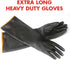 DYKWSWYX (1 55CM Heavy Duty Brewing Gloves Pair) - Long Chemical Resistant Plastic Gloves for Beer & Wine Making