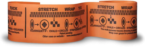 SWAT-T Tourniquet, Orange, Emergency First Aid Equipment for Hemorrhage Control