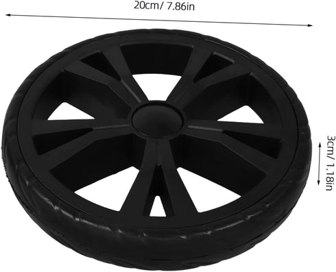 2pcs PRETYZOOM Cart Caster Wheel Hardware Rolling Cart Replacement Wheels Stair Climbing for Garden