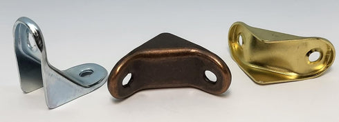 Furniture Knowledge Count 1x1 22 90 Dozen (2, Variety Flat Straight Gauge Steel Corner Brace Brackets Antique Brass