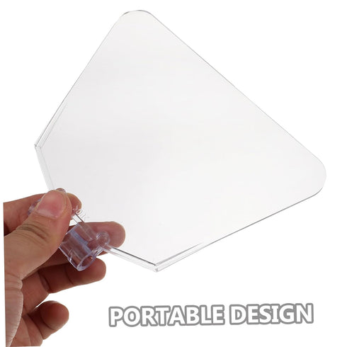 2pcs Power Tool Plastic Goggles Guard Shield, Bench Eye Shield Assembly for Tool Angle Cover
