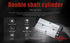 Othmro MAL32 x 50 Air Cylinders, 1.26in Bore, 1.97in Stroke, Double Action Aluminium Alloy Pneumatic Mini Air Cylinder
