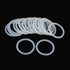 X AUTOHAUX Silicone O-Rings, VMQ Seal Gasket 42mm OD 34mm ID 4mm Width for Compressor Valves Pipe Repair, Pack of 20