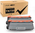 v4ink 2-Pack High Yield Toner Cartridge Replacement for Brother TN-750 TN-720, Compatible with HL & MFC Printers