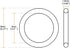 uxcell Silicone O-Rings, 8mm OD 5mm ID 1.5mm Width VMQ Seal Gasket for Compressor Valves, Pack of 50