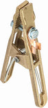 Welding Ground Clamp Brass Earth Clamp, A-shape Welder Ground Cable Copper Grip Clip Clamp