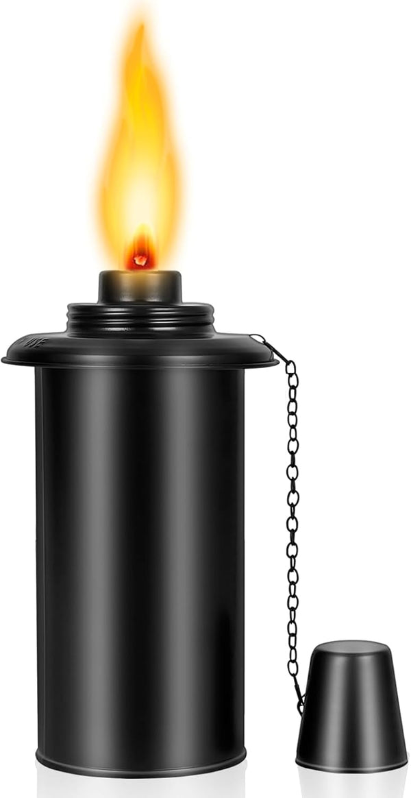 Nonley Torch Canisters: 16 oz. Replacement Canister for Outdoor Bamboo Torch, Decorative Lighting for Lawn & Patio