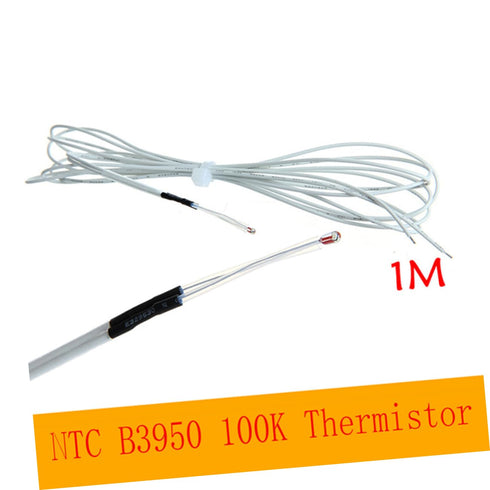 5pcs Thermistors with High-Temperature PTFE Wiring for Reprap Printer Extruder Heated Bed Precision Temperature Sensor