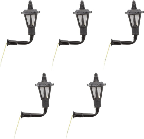 Healifty Elegant European DIY Decorative Wall Sconce Miniature Porch Light Model Lamp