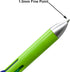 Maydahui 12PCS Multicolour Beadable Ballpoint Pens, 4 in 1 Colored Bead Pen, Plastic DIY Pens for School, Party, Office