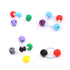 Swpeet 122 Set 59 62 1 Pcs Organic Chemistry Molecular Model Student and Teacher Kit, Molecular Model for Inorganic