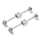 uxcell Linear Motion Rod Shaft Guide Set, 2pcs 8mm x 200mm with 2pcs SCS8UU Bearing Block & 4pcs Shaft Support