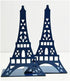 School Supplies Schoolsupplies Tinplate Eiffel Tower Creative Bookshelf Metal Book Holder Stand Decorative Bookend