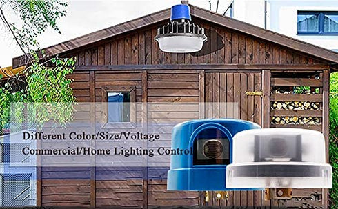 Twist-Lock Thermal Photocontrol with Time Delay for Outdoor Lighting, 120-Volt Dusk to Dawn Light Sensor
