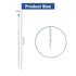 ONiLAB 2ml Glass Graduated Pipette, Tolerance ±0.025ml, 10 pcs for Liquid Transfer in Lab