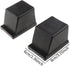 Menolana 2Pcs Square End Cap Square End Cover Gym Fitness Equipment Convenient Tube Sleeve Table Chair Foot Cover