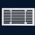 12" X 4" Linear Designer Aluminum Supply Air Grille for HVAC Vent Duct