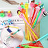 SANNIX 20 Pieces Cartoon Cute Gel Ink Rollerball Pens Bulk, Assorted Styles, Novelty Writing Pen for Kids, School,