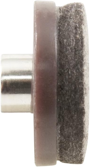 8 Pack 1" SoftTouch Round Nail-On Felt Pads Heavy Duty Furniture Leg Protectors for Hardwood, Tile & Laminate Floors