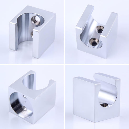 Brass Wall Mount Shower Head Holder - Chrome Finish