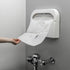 14.25 16.5, 250/pack, 20 Packs/carton HOSPECO Discreet Seat Half-Fold Toilet Seat Covers, X White