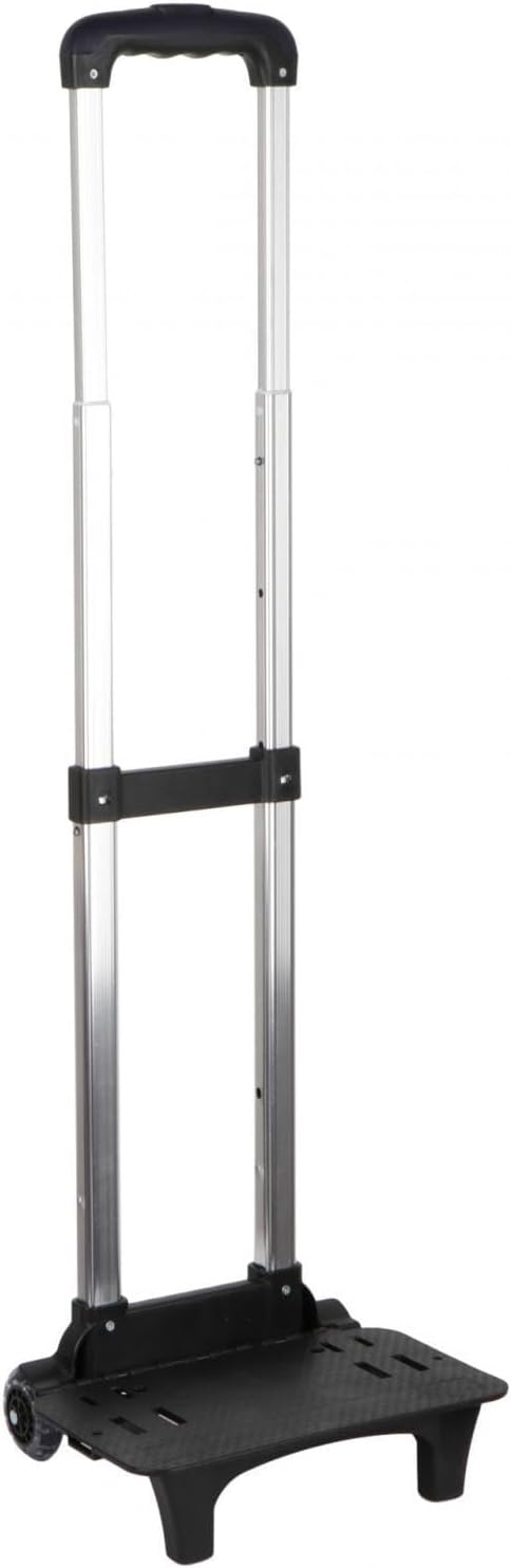 YsXoWiui Backpack Hand Truck, Compact Portable Backpack Trolley, Luggage Cart, Foldable Wheeled Hand