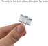 HAHIYO Binder Clips, Heavy Duty Paper Clamps, 0.98 inches Width, No Sharp Edges, 25 Pack for Home Office School