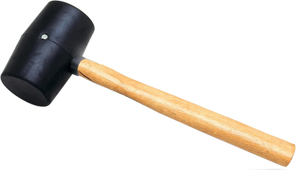 Performance Tool W1146 Rubber Mallet with Hardwood Handle, Non-Marring and Multi-Purpose for Home and Shop by Performance Tool