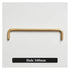 Generic 2.52"-15.74" Cabinet(C-3254-160) Minimalism Gold Long Furniture Handles Wardrobe Kitchen Cupboard Cloakroom