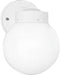 Progress Lighting P5604-30 Powder-Coated Finish White 6 Inch Glass Globe, White