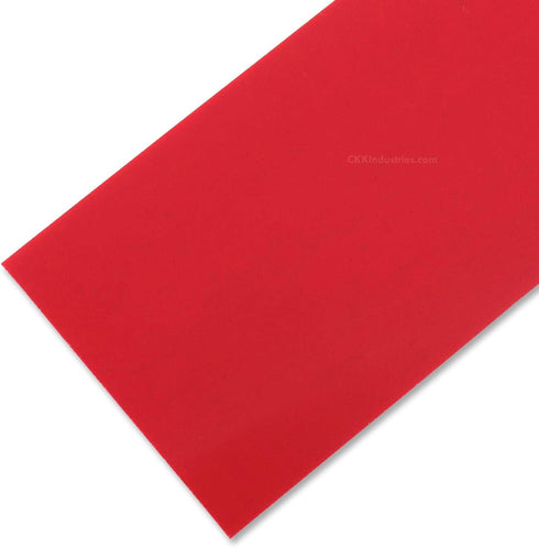 G10 Knife Handle Spacer Material, Red (3 x 12 x .030 Inches)