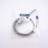 Twidec/2M NPT 1/2" (6X100MM) Pipe Thread Temperature Sensor Probe, Two Wire Temperature Controller (0~600?), 304